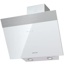 Наклонная вытяжка KRONA Kristen 600 white/inox S — фотография 1
