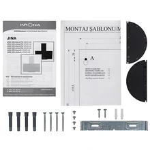Наклонная вытяжка KRONA JINA 600 BLACK S — фотография 11