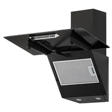 Наклонная вытяжка KRONA HELGA 600 black S — фотография 3