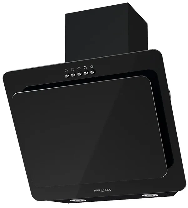 Наклонная вытяжка KRONA Liva 500 black PB — фотография 1