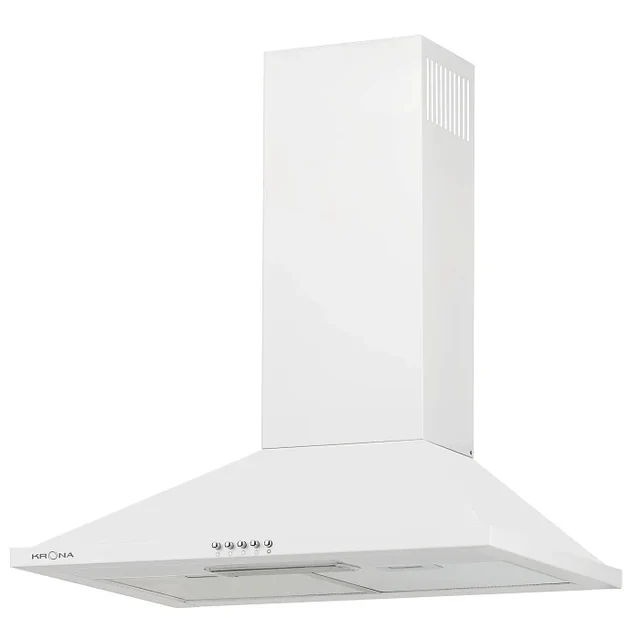 Купольная вытяжка KRONA BELLA 600 WHITE push button