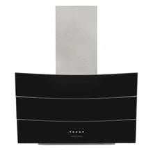 Наклонная вытяжка KRONA INGA 600 inox/black push button — фотография 3