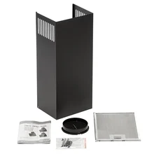 Наклонная вытяжка KRONA ELMA 600 black PB — фотография 6