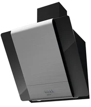 Наклонная вытяжка KRONA TALLI 600 inox/black glass 3P — фотография 1