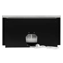 Телескопическая вытяжка KRONA Kamilla slim 600 black/inox (2 мотора) — фотография 5