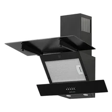Наклонная вытяжка KRONA ERICA 600 black PB — фотография 5
