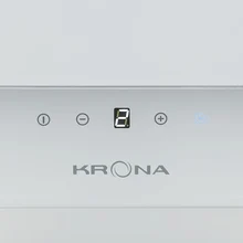 Наклонная вытяжка KRONA LEA 600 white S — фотография 4