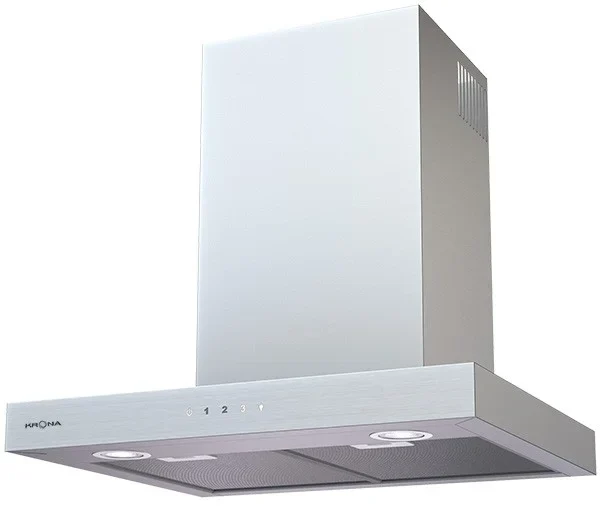 Т-образная вытяжка KRONA RUT 600 inox 3P-S — фотография 1