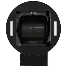 Вытяжка цилиндрическая KRONA TINA 350 BLACK 3P — фотография 6