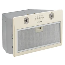 Полновстраиваемая вытяжка KRONA RUNA 600 ivory PB — фотография 2