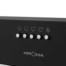 Полновстраиваемая вытяжка KRONA ADEL 600 BLACK PB — фотография 9