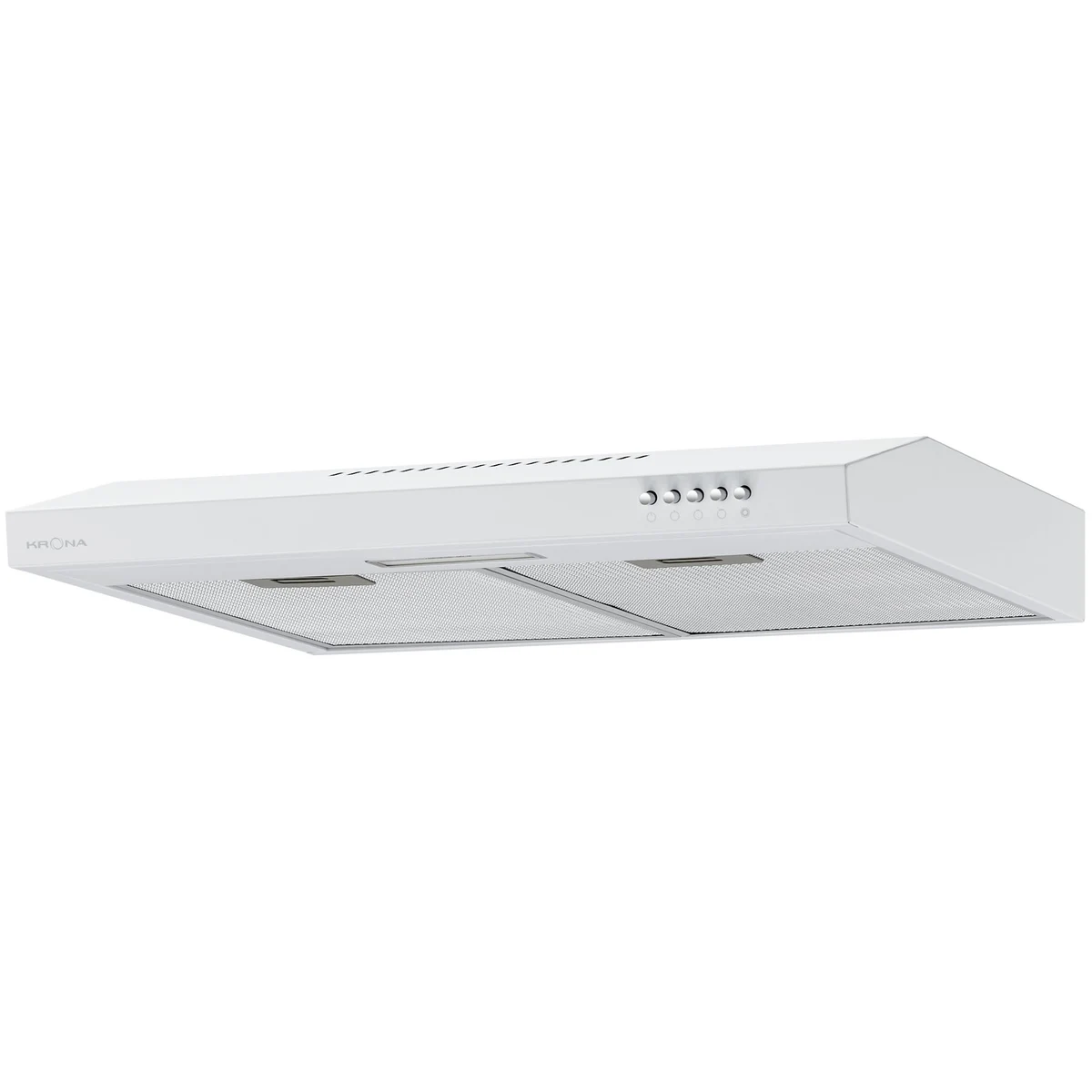 Плоская вытяжка KRONA JESSICA slim 600 white push button — фотография 1