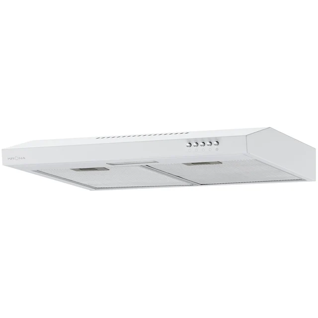Плоская вытяжка KRONA JESSICA slim 600 white push button