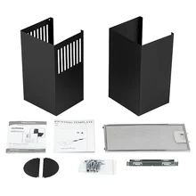 Наклонная вытяжка KRONA AURORA 600 black S — фотография 8