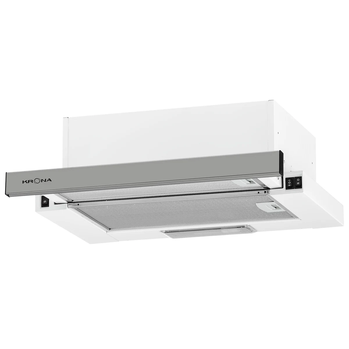 Телескопическая вытяжка KRONA VITTORIA 500 inox PB — фотография 1