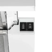 Телескопическая вытяжка KRONA VITTORIA 600 white PB — фотография 6