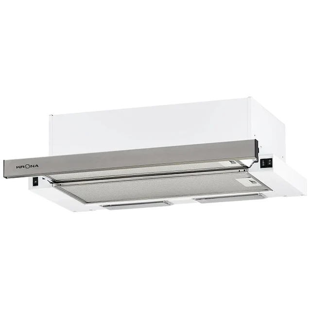 Телескопическая вытяжка KRONA KAMILLA 600 INOX ( 2 мотора)