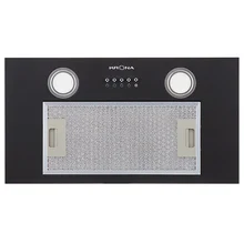 Полновстраиваемая вытяжка KRONA SELINA 600 black PB — фотография 3