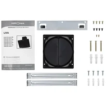 Наклонная вытяжка KRONA Liva 600 black PB — фотография 11