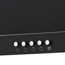 Т-образная вытяжка KRONA RINA 600 black PB — фотография 9