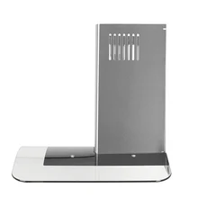 Т-образная вытяжка KRONA SABRINA 600 inox/glass push button — фотография 3