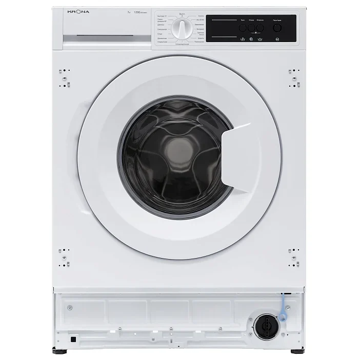 Встраиваемая стиральная машина KRONA ZIMMER 1200 7K WHITE — фотография 1