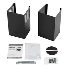 Наклонная вытяжка KRONA ERICA 600 black PB — фотография 7