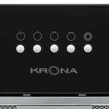 Полновстраиваемая вытяжка KRONA LUISA 600 GLASS BLACK PB — фотография 4
