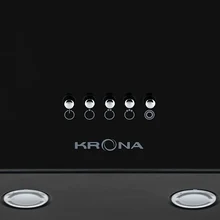 Наклонная вытяжка KRONA GABRIELE 600 black PB — фотография 4