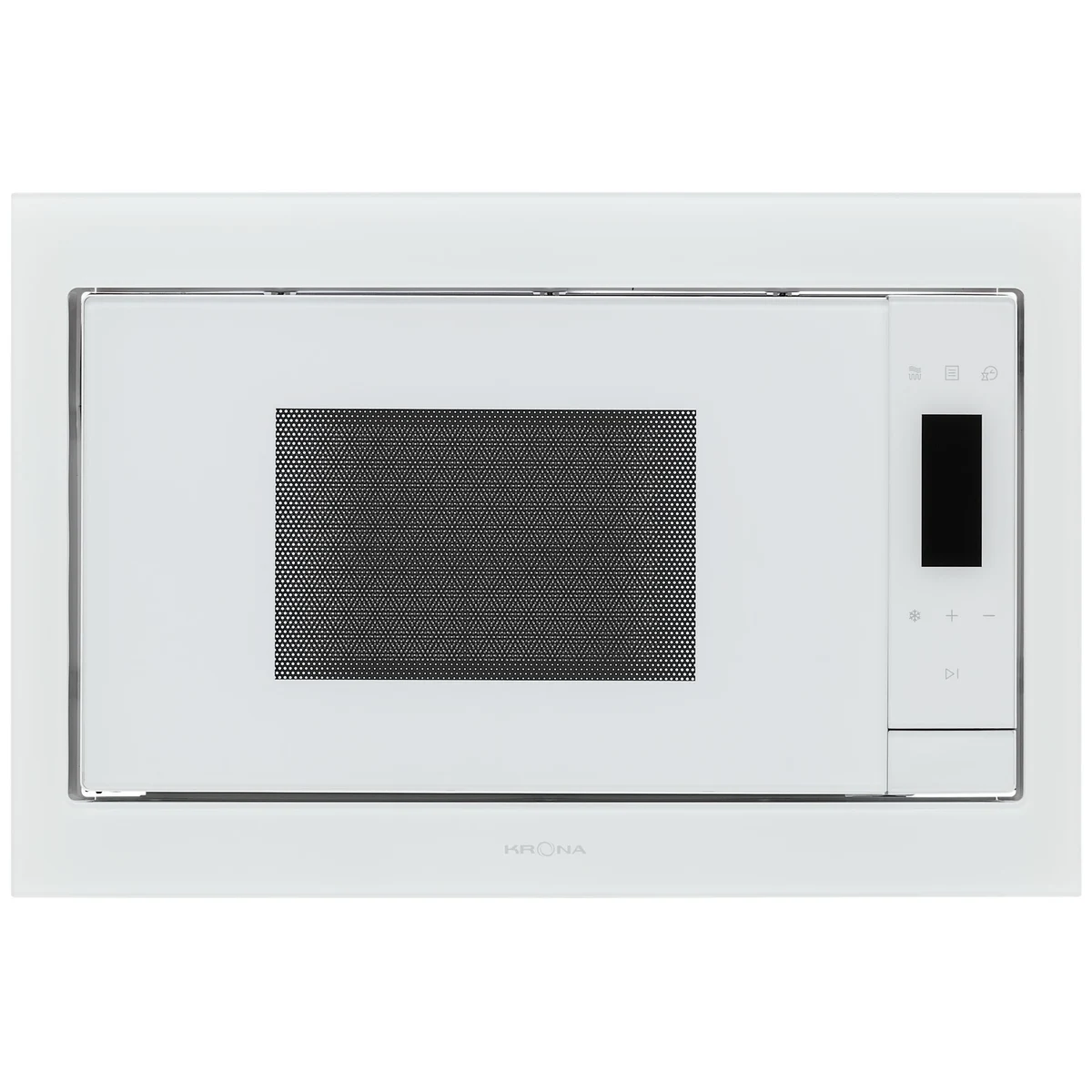 Встраиваемая микроволновая печь KRONA ESSEN 60 WH DOTS — фотография 1
