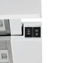 Телескопическая вытяжка KRONA KAMILLA 450 WHITE — фотография 11
