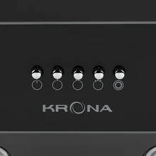 Наклонная вытяжка KRONA ERICA 600 black PB — фотография 4