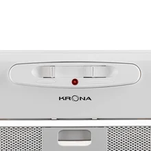 Полновстраиваемая вытяжка KRONA MINI 600 WHITE slider — фотография 4