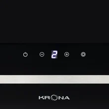 Вертикальная вытяжка KRONA DOMENIKA 600 BLACK/INOX S — фотография 10