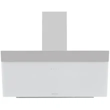 Наклонная вытяжка KRONA Kristen 900 white/inox S — фотография 2