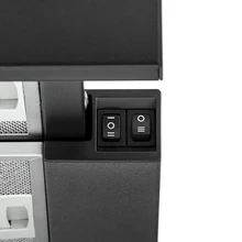 Телескопическая вытяжка KRONA KAMILLA 450 BLACK — фотография 10