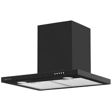 Т-образная вытяжка KRONA JOANNA 600 black PB — фотография 3
