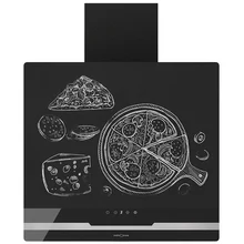 Вертикальная вытяжка KRONA DOMENIKA 600 BLACK/INOX S — фотография 3