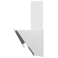 Наклонная вытяжка KRONA IRIDA 900 white sensor — фотография 4