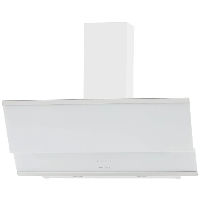 Наклонная вытяжка KRONA IRIDA 900 white sensor — фотография 1