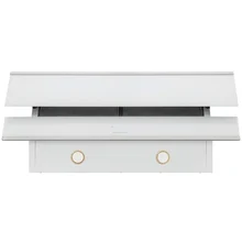 Наклонная вытяжка KRONA IRIDA 900 white sensor — фотография 9