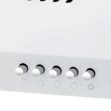 Плоская вытяжка KRONA JESSICA slim 500 white push button — фотография 9