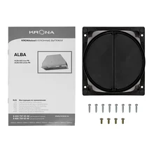 Полновстраиваемая вытяжка KRONA ALBA 600 white PB — фотография 13