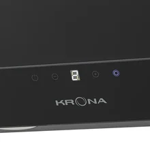 Наклонная вытяжка KRONA VENERA 600 black S — фотография 7