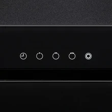Наклонная вытяжка KRONA Liva 500 black S — фотография 4