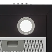 Т-образная вытяжка KRONA RINA 600 black PB — фотография 10