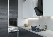 Наклонная вытяжка KRONA FREYA 600 black PB — фотография 9