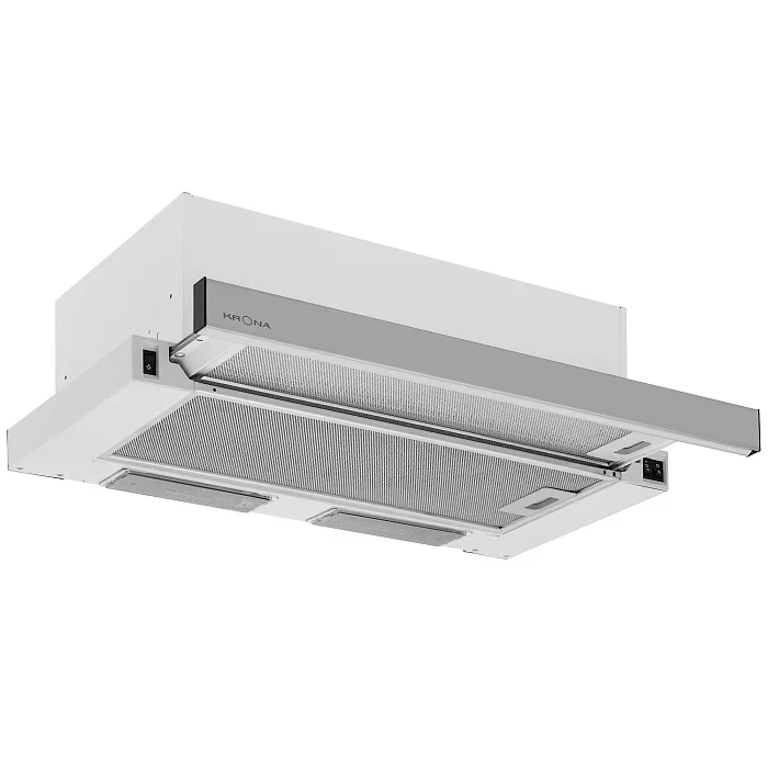 Телескопическая вытяжка KRONA VENDY 600 INOX (1 мотор) — фотография 1