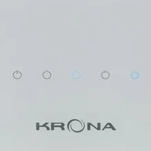 Наклонная вытяжка KRONA GABRIELE 600 white S — фотография 8