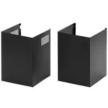 Т-образная вытяжка KRONA JOANNA 600 black PB — фотография 12